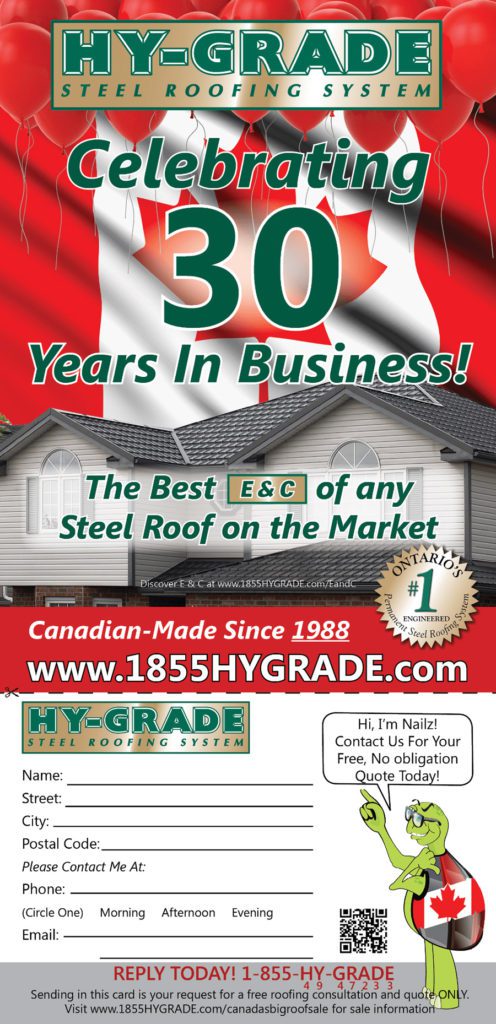 Hy-Grade-Steel-Roofing-System30 years in business